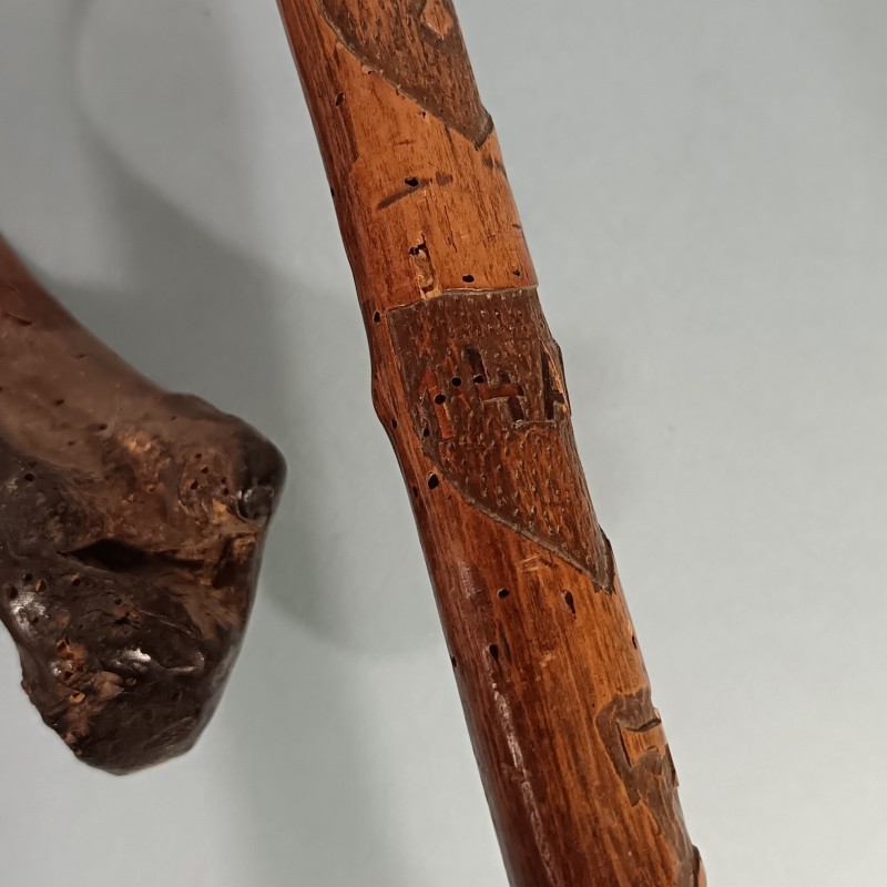 CANE ARTISANAT SOUVENIR DES POILUS DE LA GRANDE GUERRE MARQUEE 14 A 17 FORET DE PARR (PARROY - MEURTHE ET MOSELLE)